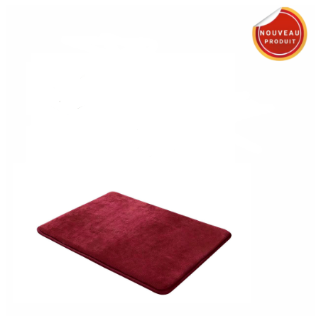 TAPIS MEMOIRE DE FORM BORDEAUX 50X70CMX15CM