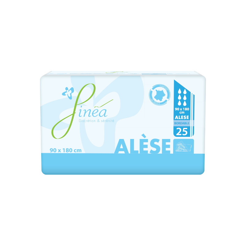 FINEA ALESE SUP 90*180 BORDABLE SAC 25