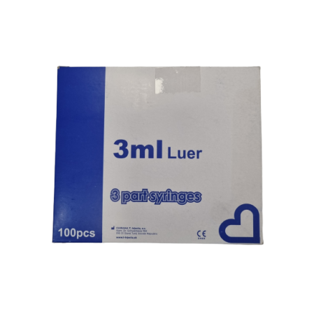 SERINGUE 3P3ML LUER BTE 100