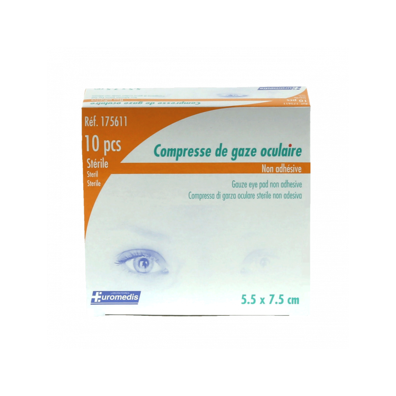 COMPRESSE OCULAIRE STERILE  BTE DE 10