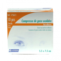 COMPRESSE OCULAIRE STERILE  BTE DE 10