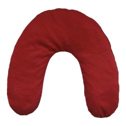 COUSSIN COEUR DE CERISE FER A CHEVAL 15X55CM