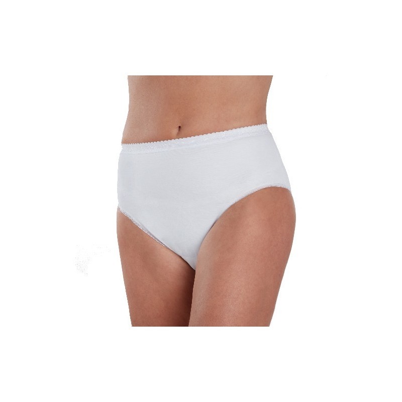 CULOTTE MAXI INTRAVERSABLE BLANC