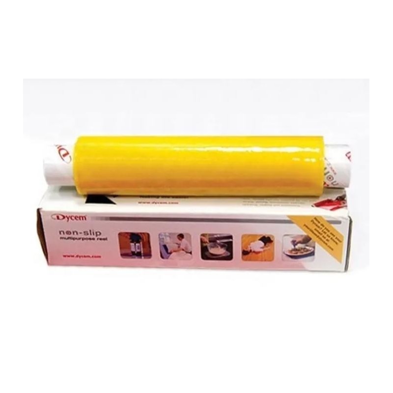 ROULEAU ANTIDERAPANT DYCEM 40CM X 2M JAUNE