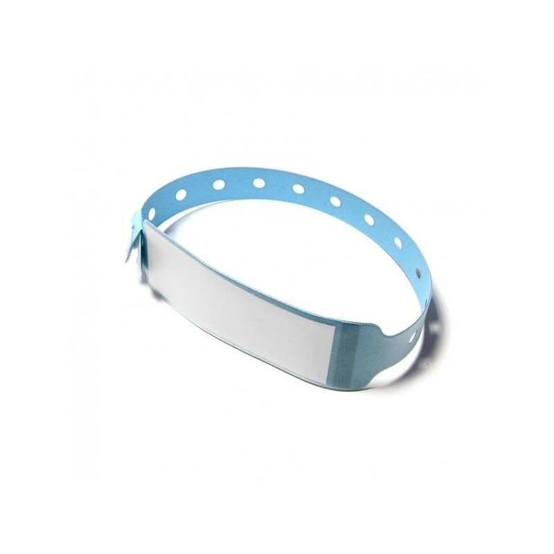 BRACELET IDENTIFICATION BLEU ENFANT BTE DE 100