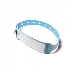 BRACELET IDENTIFICATION BLEU ENFANT BTE DE 100