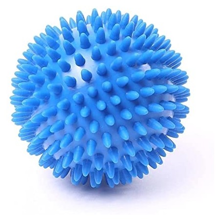 BALLE DE MASSAGE 10CM BLEU