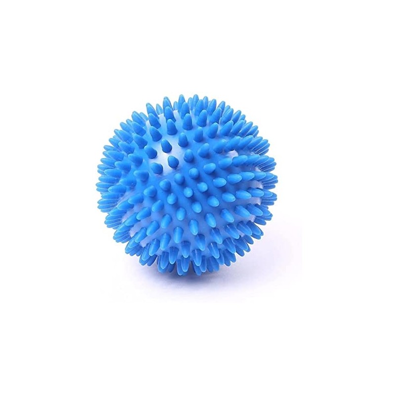 BALLE DE MASSAGE 10CM BLEU