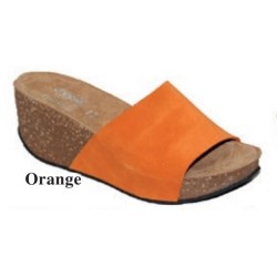 LAMALO SOCLE COMPENSE BIO CONFORT CUIR ORANGE