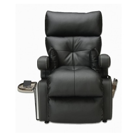 FAUTEUIL RELEVEUR COCOON G2  SIMILI AGNEAU NOIR