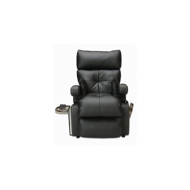 FAUTEUIL RELEVEUR COCOON G2  SIMILI AGNEAU NOIR