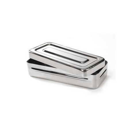 BOITE DE STERILISATION INOX 20X10X3CM COMED