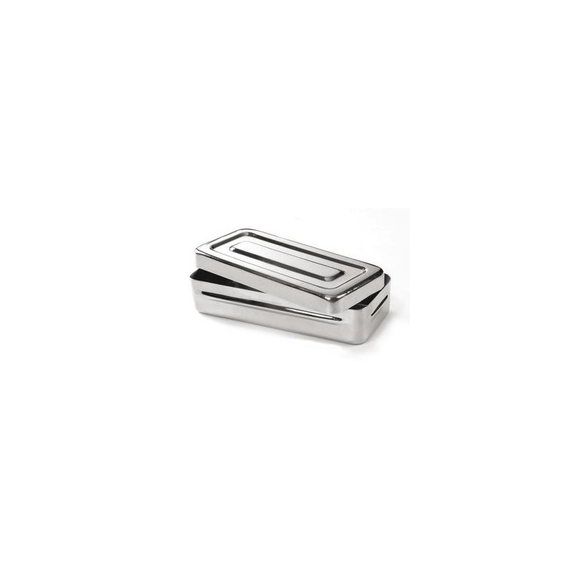 BOITE DE STERILISATION INOX 20X10X3CM COMED