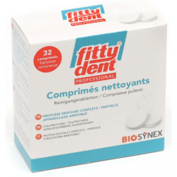 FITTYDENT COMPRIMES NETTOYANTS BTE DE 32