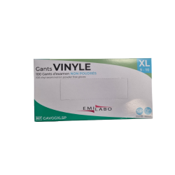 GANT VINYL SANS POUDRE XL 9/10 BTE 100 EMILABO