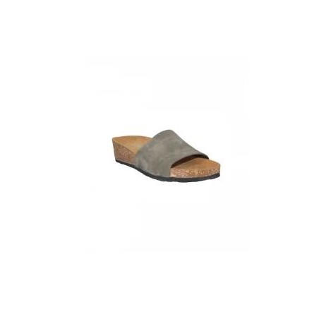 LAMALO BAS MULE PLATE TAUPE