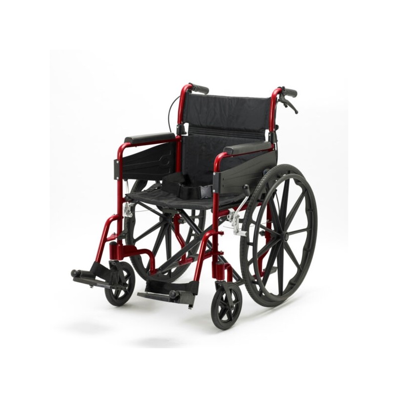 FAUTEUIL ROULANT ESCAPE LITE  41 CM ROUGE