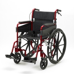 FAUTEUIL ROULANT ESCAPE LITE  41 CM ROUGE