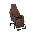 FAUTEUIL MISTRAL  VELOURS CHOCO
