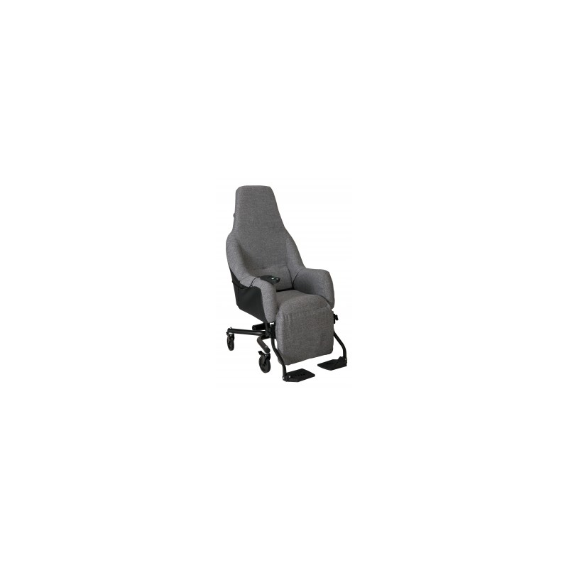 FAUTEUIL MISTRAL e  TISSUS GRIS CHINE