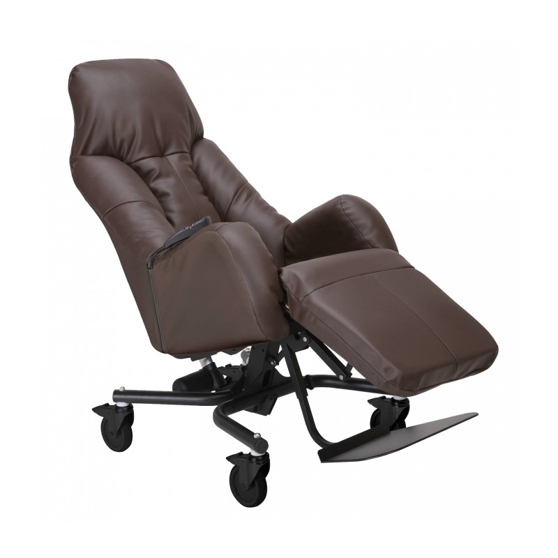 FAUTEUIL LIBERTY e PVE/ PU CACAO T 13 51/56CM