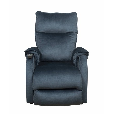 FAUTEUIL RELEVEUR LUX 1 MOTEUR BLEU SAPHIR PETITE H