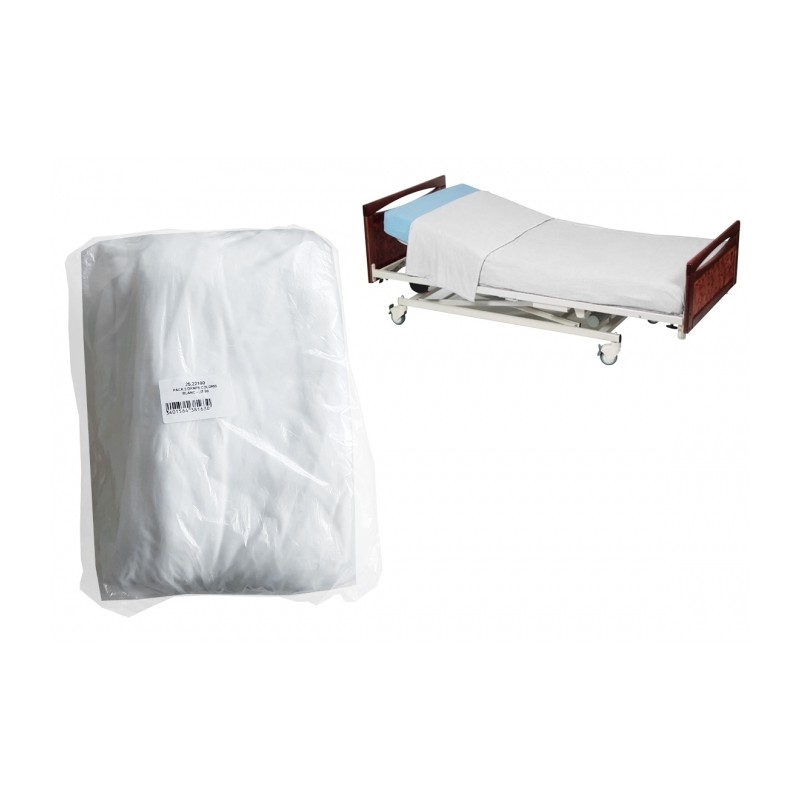 DRAP DE DESSUS COLORIS BLANC LIT 90-10