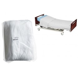 DRAP DE DESSUS COLORIS BLANC LIT 90-10