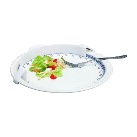 REBORD D'ASSIETTE DROIT BLANC