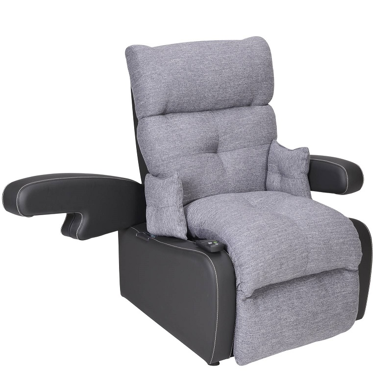 FAUTEUIL RELEVEUR COCOON  G2 2 MOTEURS GRIS CHINE