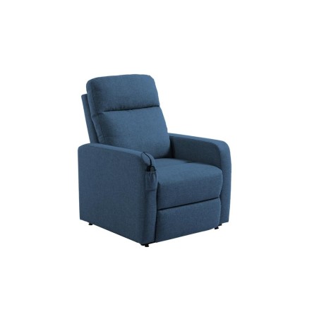 FAUTEUIL RELEVEUR ELYNE 1 MOTEUR BLEU MICRO LIN