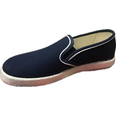 ESPADRILLE TOILE HOMME MARINE