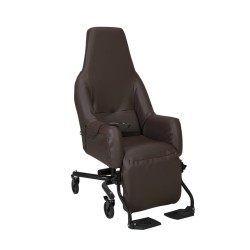 FAUTEUIL MISTRAL e  PVC CACAO