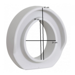 REHAUSSE WC CONTACT PLUS NEO SANS COUVERCLE