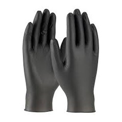 GANT NITRILE NON POUDRE X100 NOIR SMALL