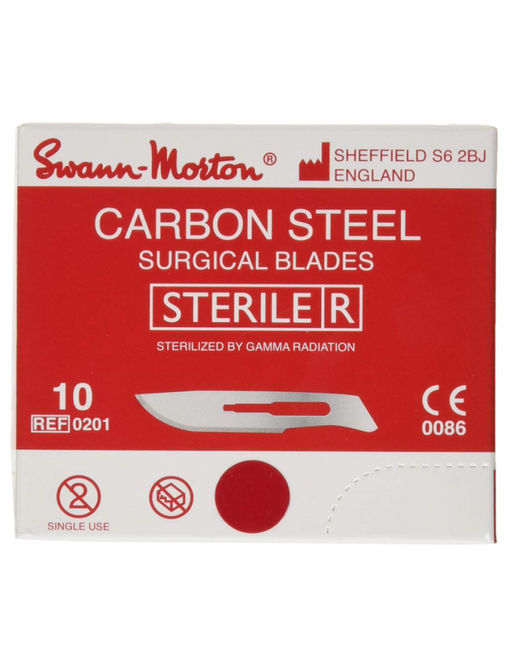 Boîte de 100 lames de bistouris stériles - Swann-Morton