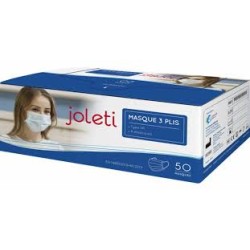 MASQUE 3 PLIS BTE DE 50 JOLETI