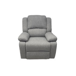 FAUTEUIL RELEVEUR ALVA CHAUFFANT MASSANT 2 MOTEURS GRIS