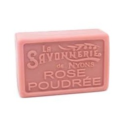 SAVON RECTANGLE 100G ROSE POUDREE