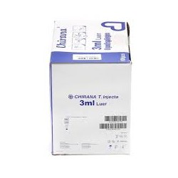SERINGUE 3P3ML LUER BTE 100