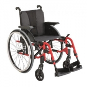 FAUTEUIL ACTION 3 NG DOSSIER INCLINABLE BAND ROUGE MAT