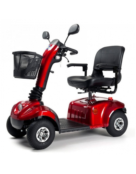 SCOOTER ERIS 4 ROUES ROUGE BTERRIE STANDARD 10KM/H