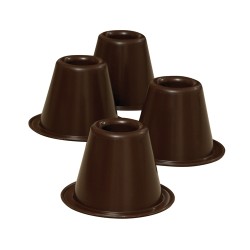 CONES ELEVATEURS POUR LIT 140MM X 4 PATTERSON