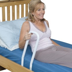 Barre d'appui de lit pliable