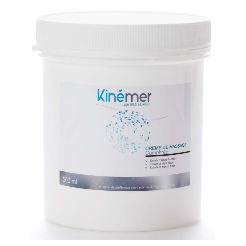 Kinémer Crème de massage camphrée 500 ML