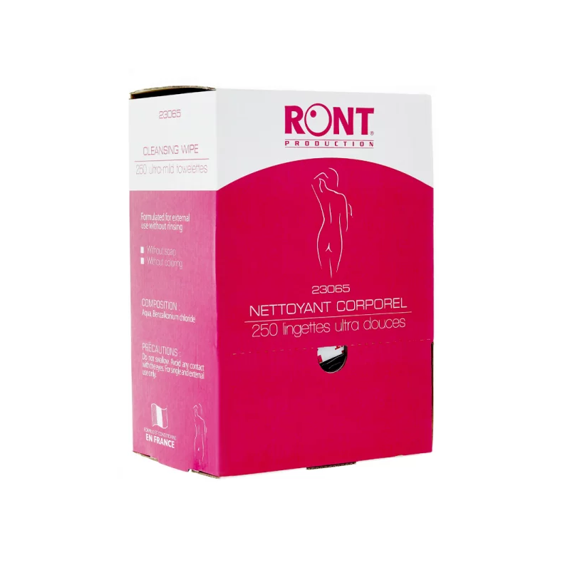 Lingette nettoyant corporel boîte de 250