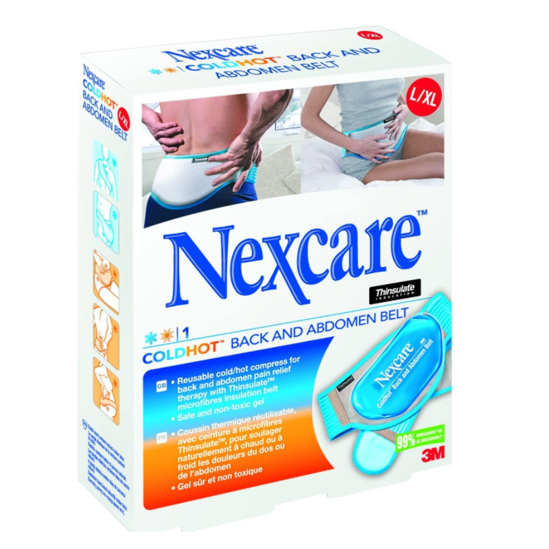 CEINTURE COLD HOT DOS & ABDOMEN NEXCARE T L/ XL