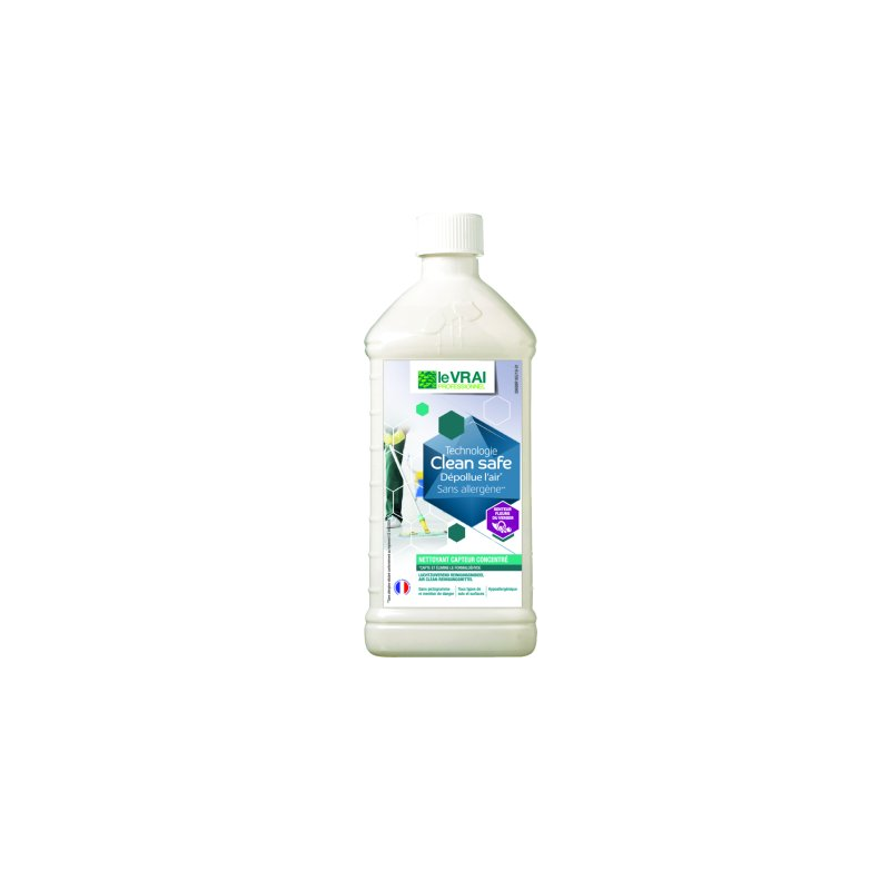 Clean safe nettoyant sol capteur concentré 1L