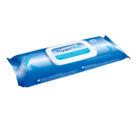 LINGETTES HYGIE'NET FLOWPACK DE 40 200 X 225MM