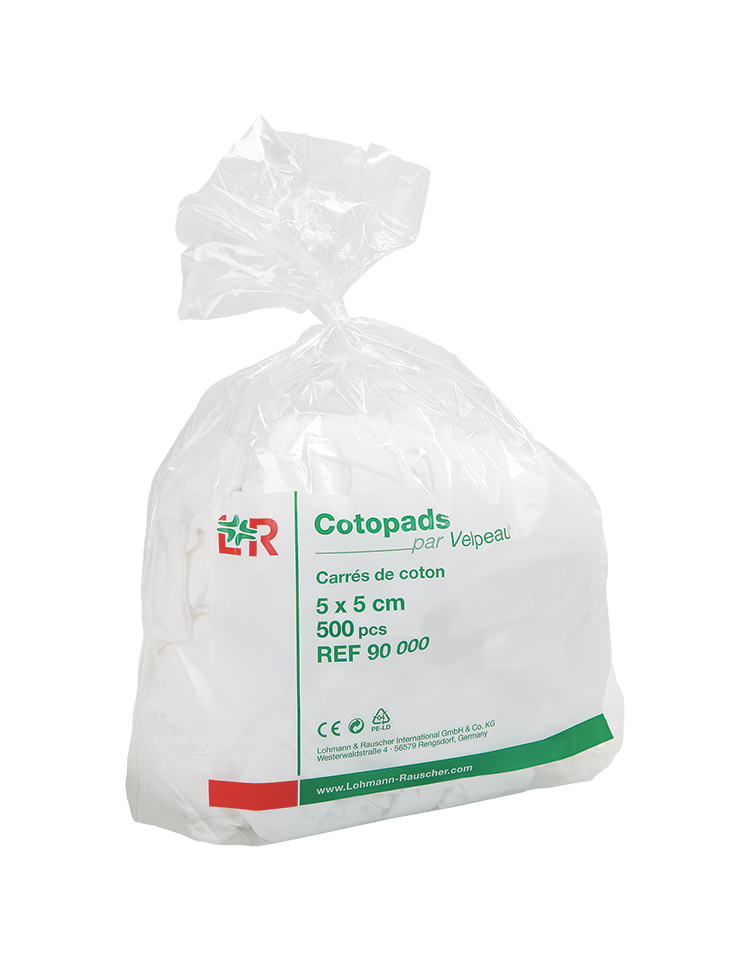 coton-carre-cotopads-5cmx5cm-x500 medical concept